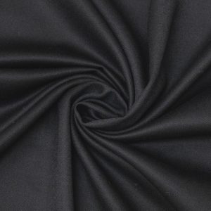 Wool Barathea Black