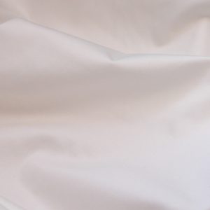Cotton/Lycra Satin Bella White