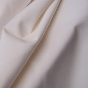 Coated Cotton Velvet Polar White