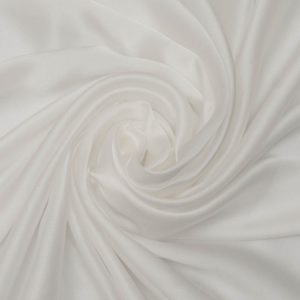 Chiffon Satin Sarania White (Charmeuse)