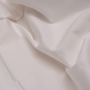 Coated Cotton Satin Medium White (Optic White)