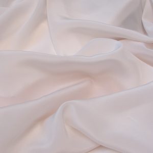 Crepe De Chine Heavy White