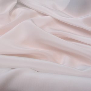 Crepe De Chine Medium White