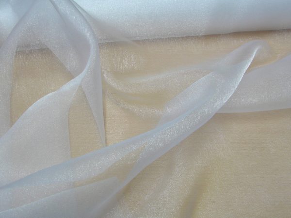 Crystal Organza White (Nylon)