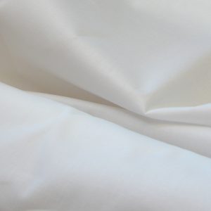 Cotton/Elastane Poplin White