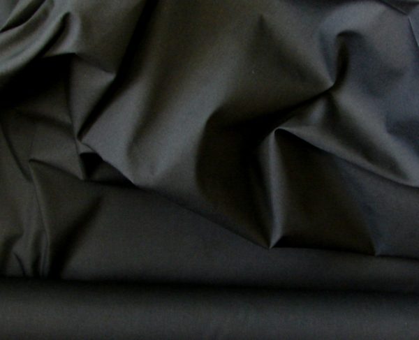 Poplin Cotton Delphina Black