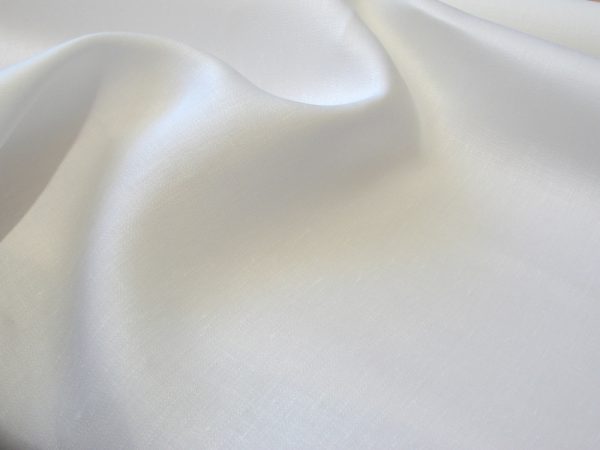 Drill Satin Linen White (Optic White)