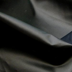 Cotton Satin Duchesse Black