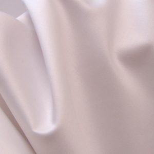 Cotton Satin Duchesse White (Optic White)