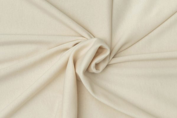 Ecru Cotton Jersey (Tubular)
