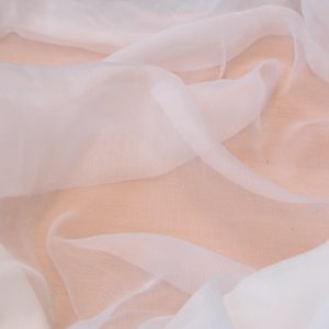Mousaline Silk White
