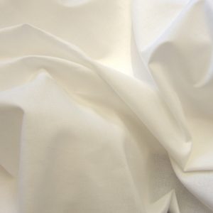 Coated Plain Cotton White (Optic White)