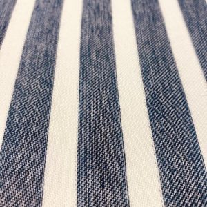 Polyester/Cotton Jersey Striped 165cm wide