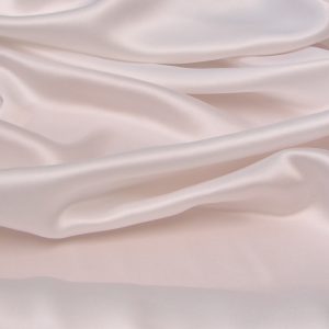 Sandwashed Satin Silk White