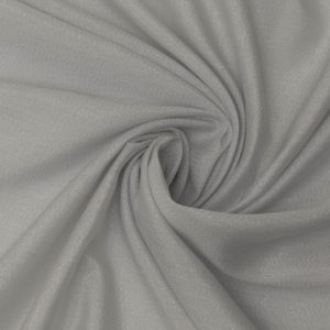 Silk/Viscose/Metallic Silver
