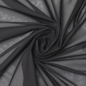 Stretch Net Anzio Black (Nylon/Lycra)