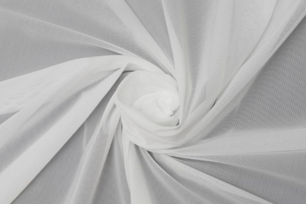 Stretch Net Anzio White (Nylon/Lycra)