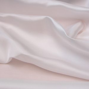 Twill Silk White