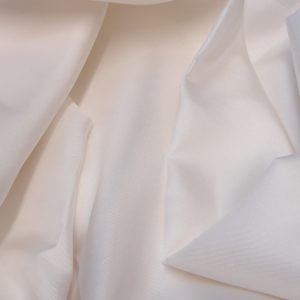 Coated Twill Silk Heavy (PL80) White