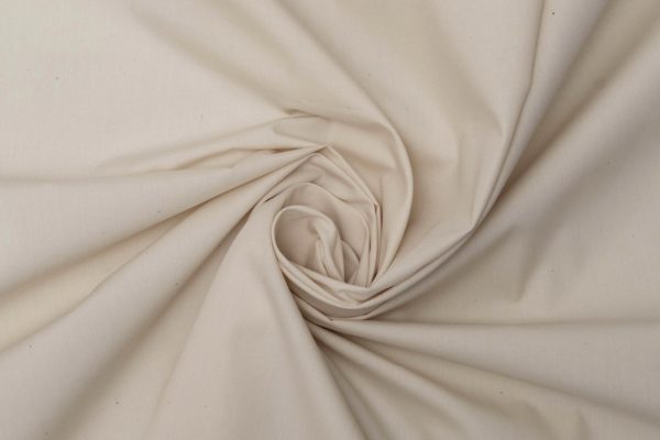 Organic Cotton Poplin Verona Natural