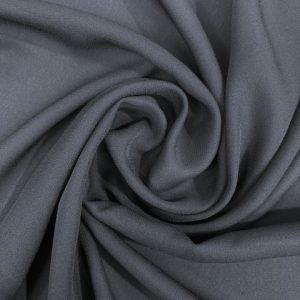 Black Polyester Georgette