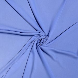 Sky Blue Polyester Georgette