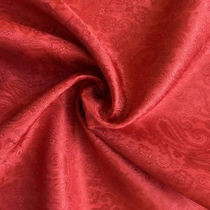 Jacquard Lining Red