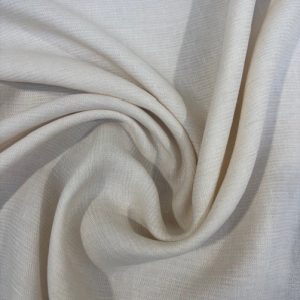 Linen Ivory (Twill Rib/Herringbone) 150cm - Special Offer